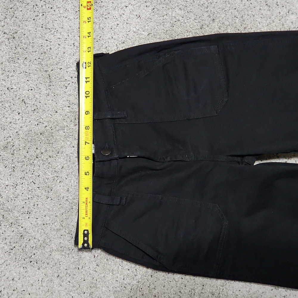 Evereve Payton‎ Utility Ankle Slit Pant in Black Size 24 - Picture 7 of 11